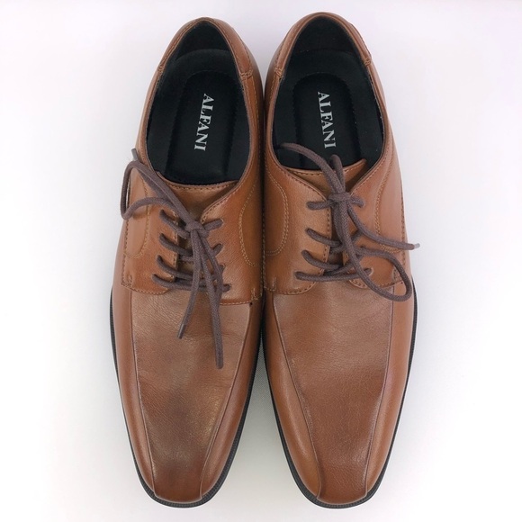 Alfani Seth Brown Dress Shoes Size 7M - Picture 5 of 8